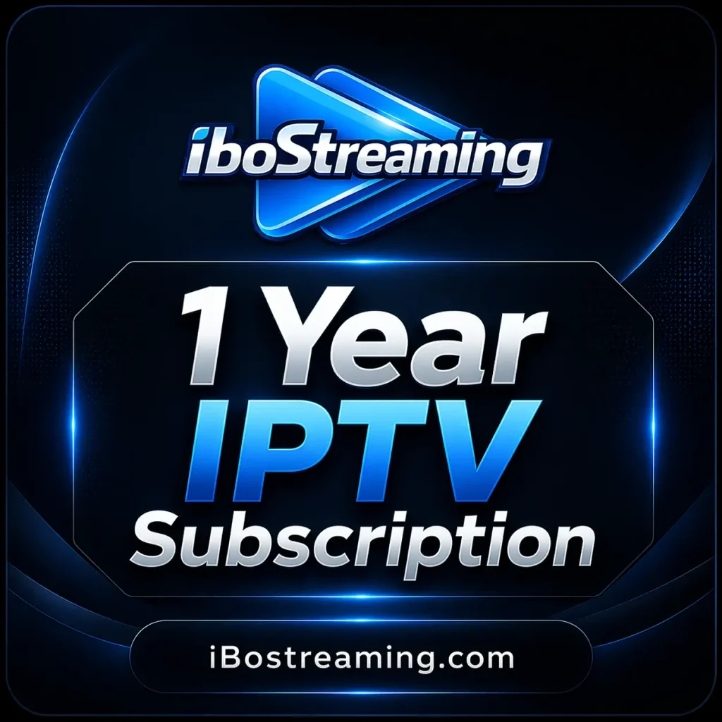iBostreaming 1 year IPTV subscription in 4K Ultra HD