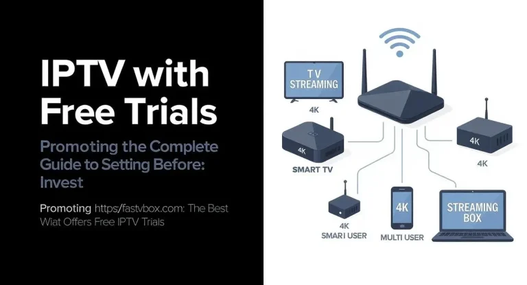 Testing an IPTV service with a free trial before buying a subscription
