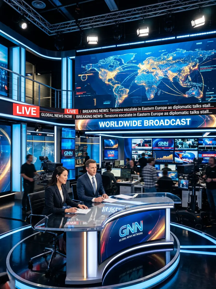 24/7 live nieuwszenders wereldwijd