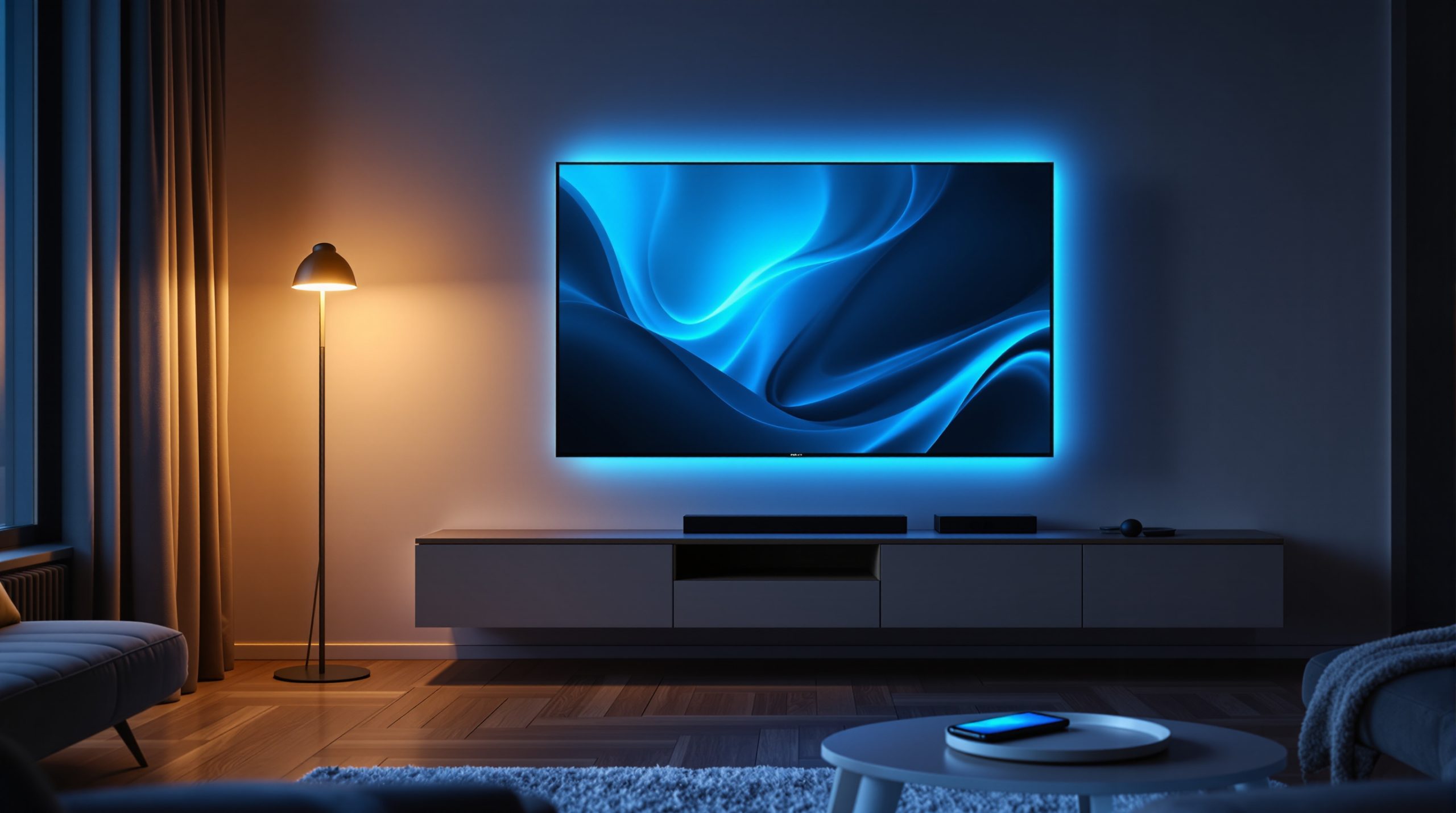 IPTV Anbieter Vergleich: Streaming in 4K auf dem Smart-TV im Wohnzimmer